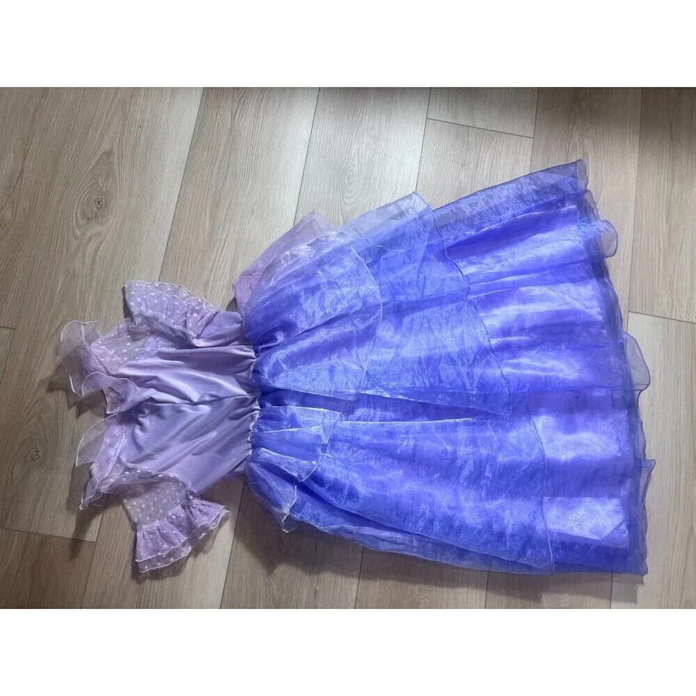 Disney Store Authentic Encanto Isabela Madrigal Floral Costume Girls Size 9/10
